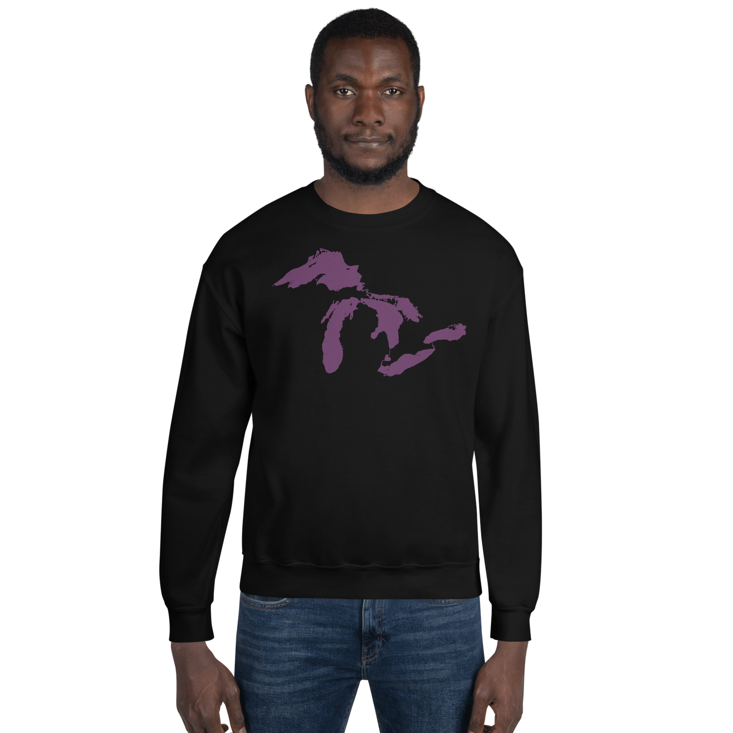 Great Lakes Sweatshirt | Unisex Standard - Plum