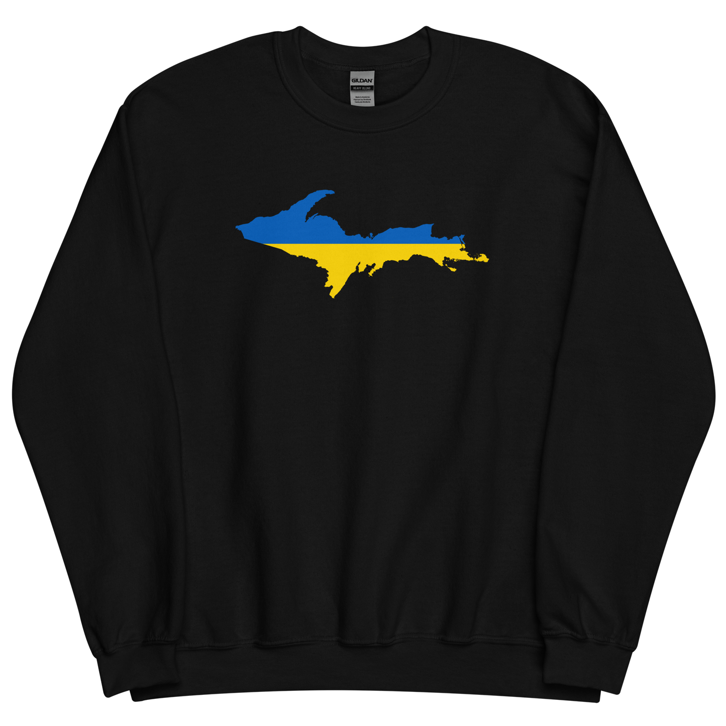 Michigan Upper Peninsula Sweatshirt (w/ UP Ukraine Outline) | Unisex Standard