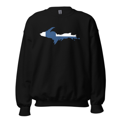 Michigan Upper Peninsula Sweatshirt (w/ UP Finland Outline) | Unisex Standard