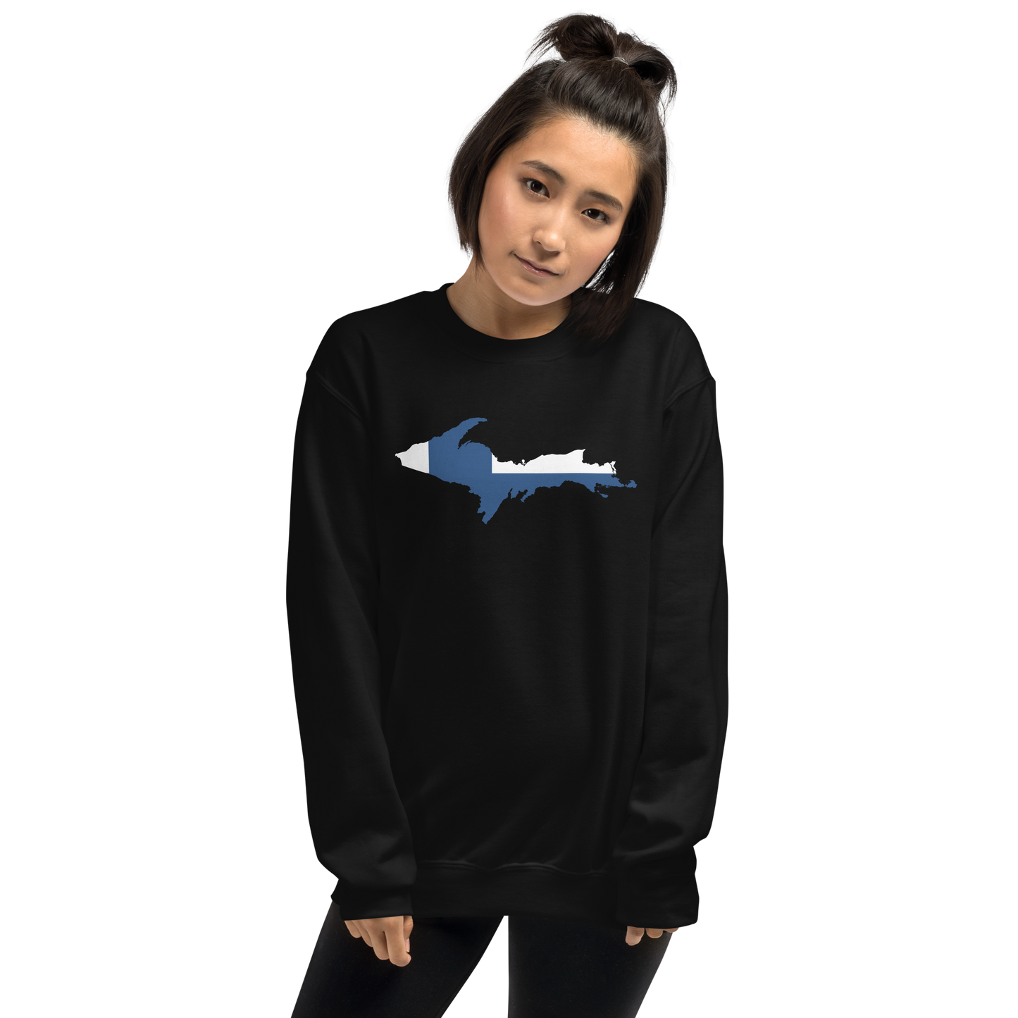 Michigan Upper Peninsula Sweatshirt (w/ UP Finland Outline) | Unisex Standard