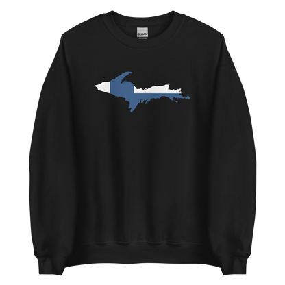 Michigan Upper Peninsula Sweatshirt (w/ UP Finland Outline) | Unisex Standard