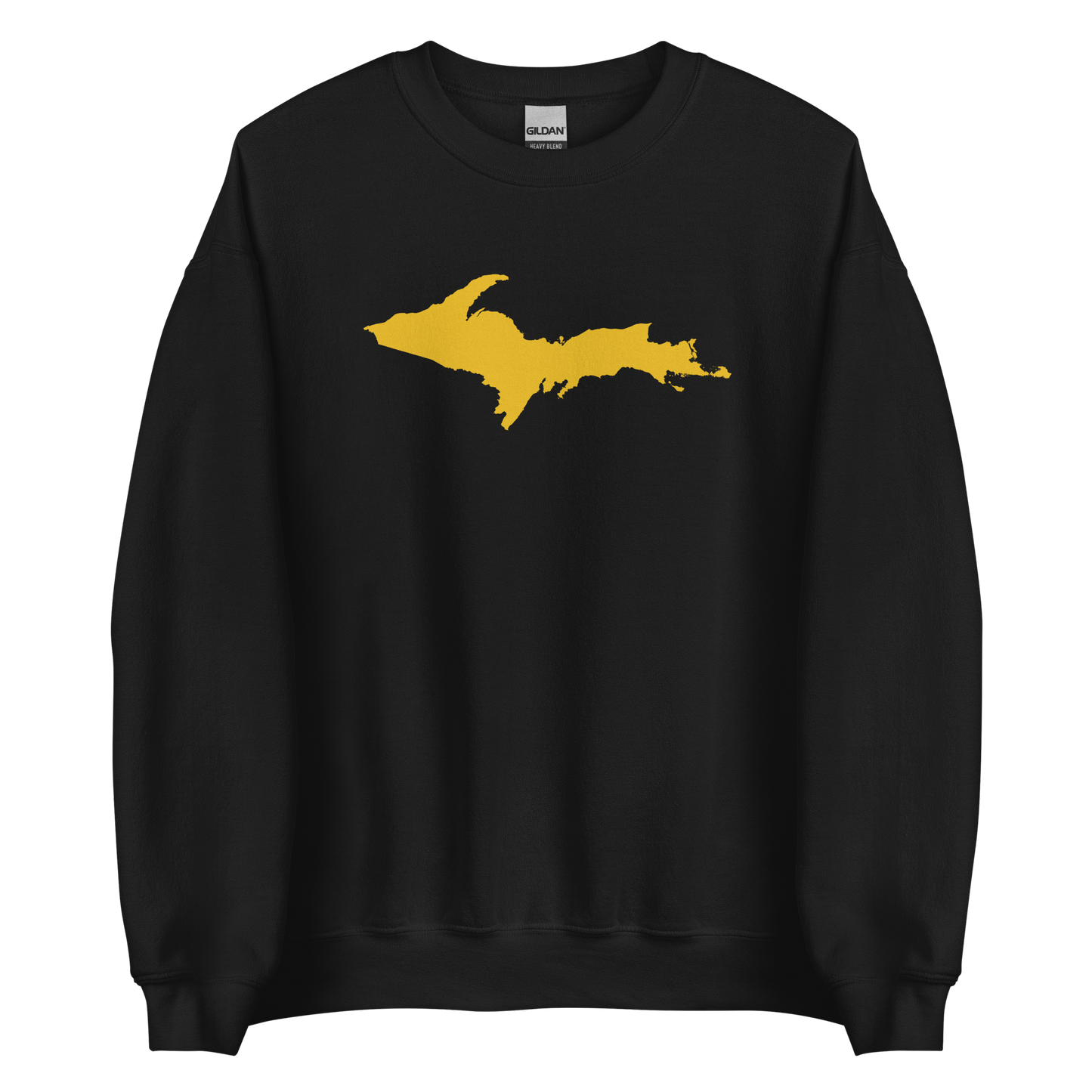 Michigan Upper Peninsula Sweatshirt (w/ Gold UP Outline) | Unisex Standard