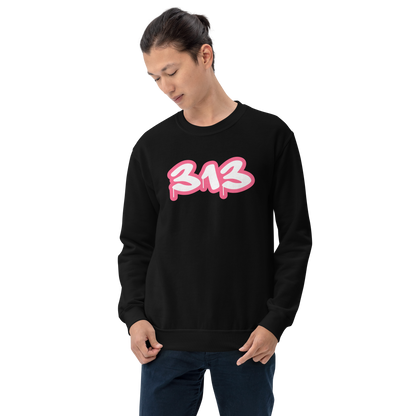 Detroit '313' Sweatshirt (Rhodochrosite Pink Tag Font) | Unisex Standard