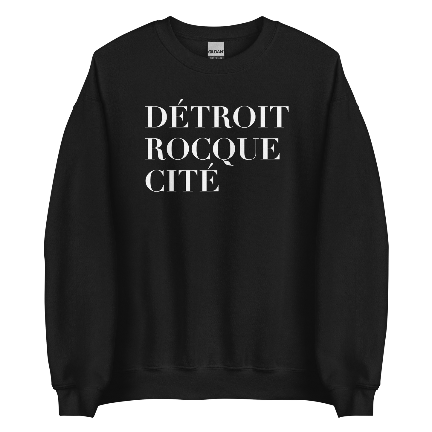 'Détroit Rocque Cité' Sweatshirt | Unisex Standard