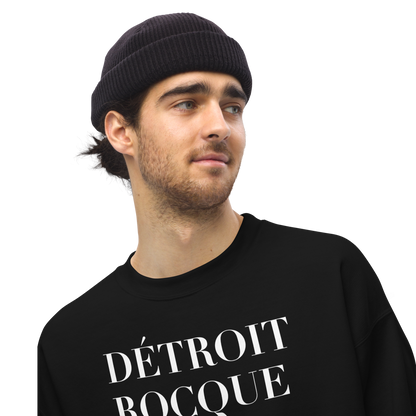 'Détroit Rocque Cité' Sweatshirt | Unisex Standard