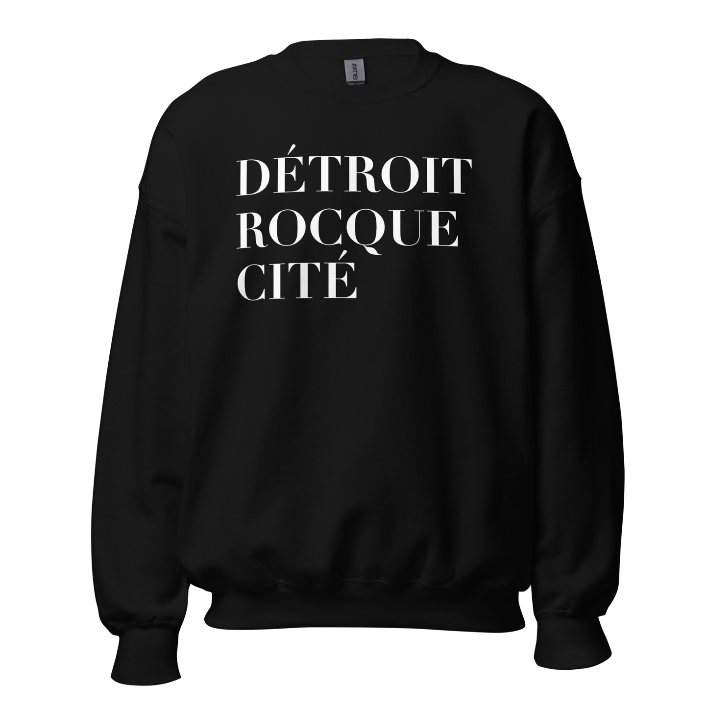 'Détroit Rocque Cité' Sweatshirt | Unisex Standard