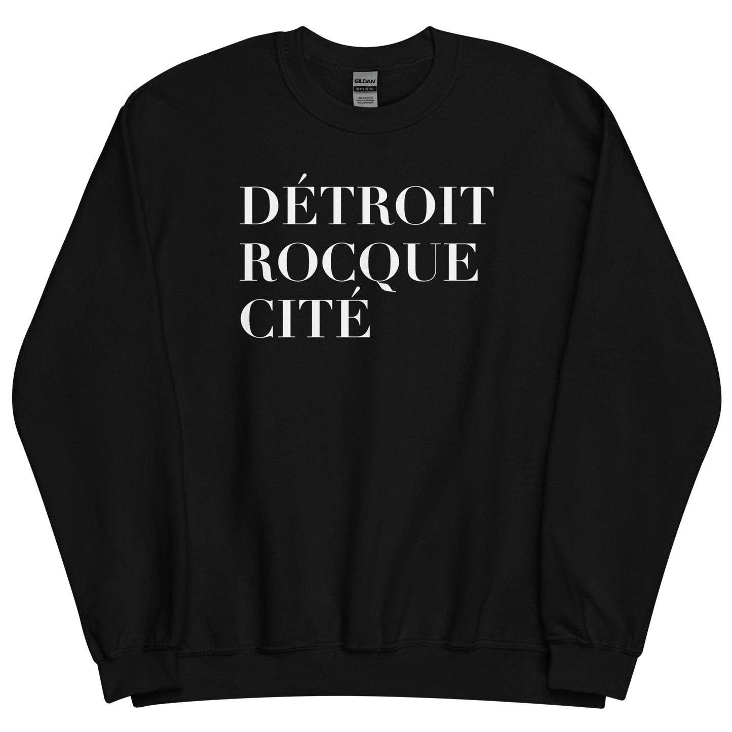 'Détroit Rocque Cité' Sweatshirt | Unisex Standard