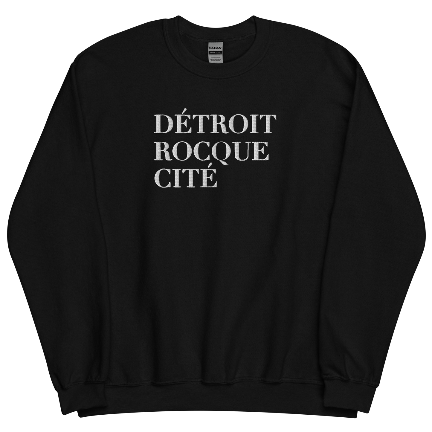 'Détroit Rocque Cité' Sweatshirt | Unisex Standard - Emb.