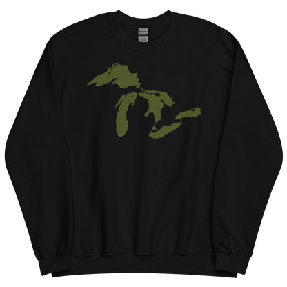 Great Lakes Sweatshirt | Unisex Standard - Army Green