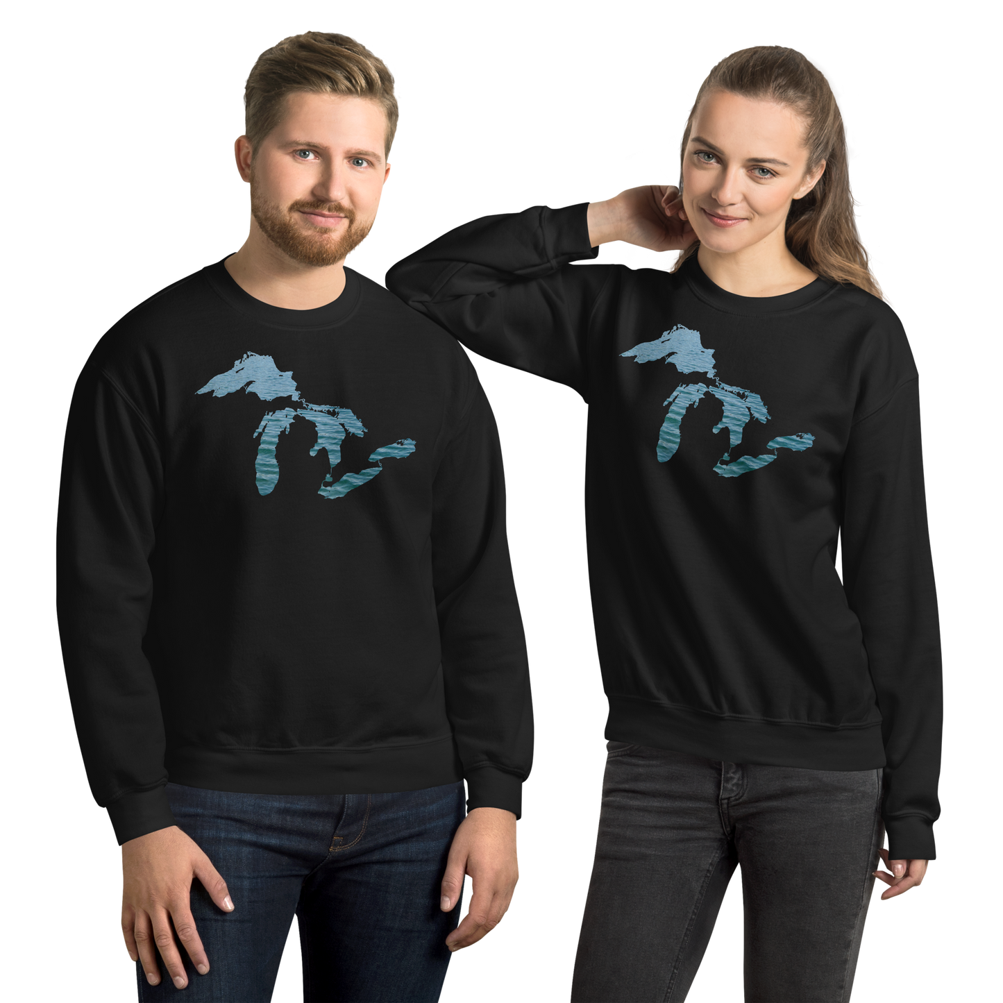 Great Lakes Sweatshirt | Unisex Standard - Waves Edition