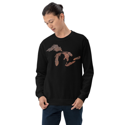 Great Lakes Sweatshirt | Unisex Standard - Rust Edition