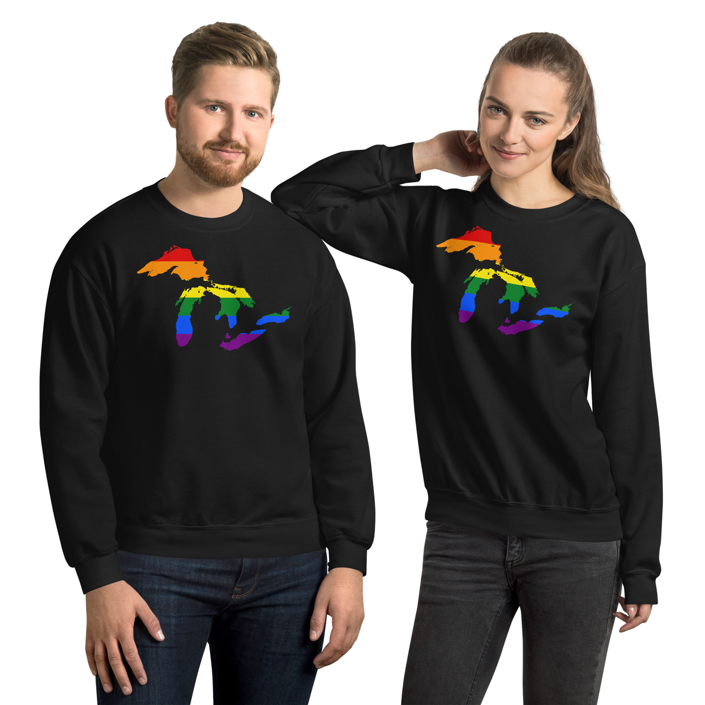 Great Lakes Sweatshirt | Unisex Standard - Pride Edition