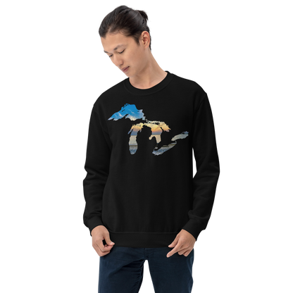 Great Lakes Sweatshirt | Unisex Standard - Sunset Edition