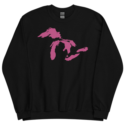 Great Lakes Sweatshirt | Unisex Standard - Apple Blossom Pink