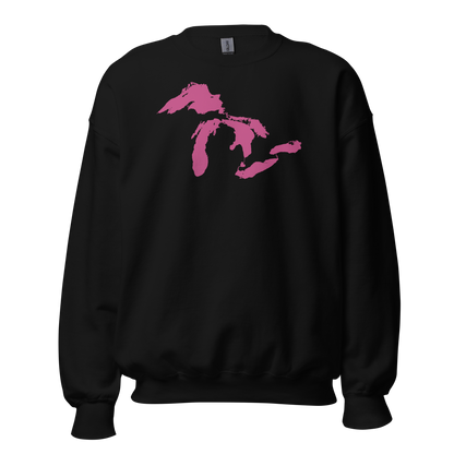 Great Lakes Sweatshirt | Unisex Standard - Apple Blossom Pink