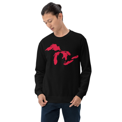 Great Lakes Sweatshirt | Unisex Standard - Lighthouse Red