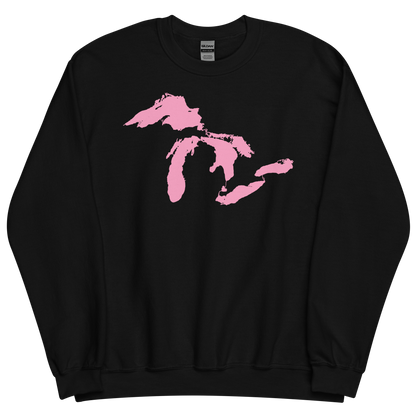 Great Lakes Sweatshirt | Unisex Standard - Caddie Pink