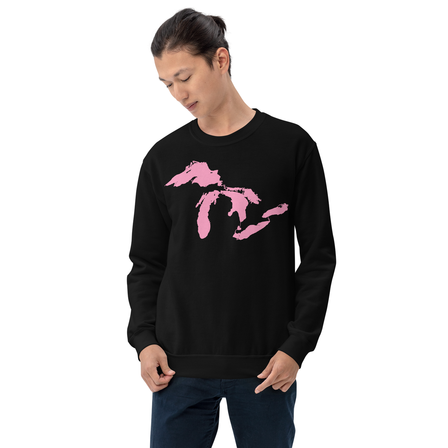 Great Lakes Sweatshirt | Unisex Standard - Caddie Pink