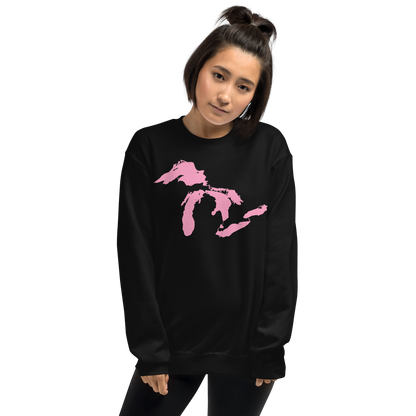 Great Lakes Sweatshirt | Unisex Standard - Caddie Pink