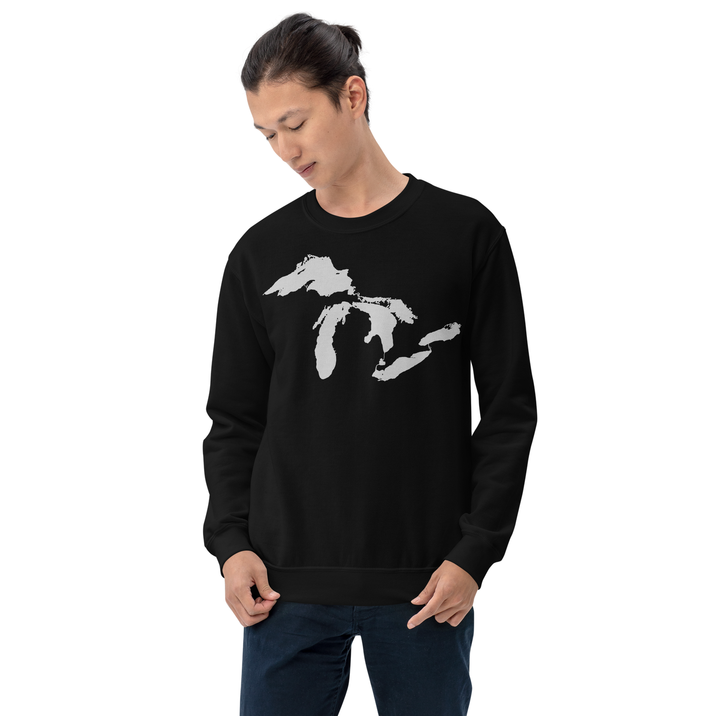 Great Lakes Sweatshirt | Unisex Standard - Platinum