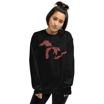 Great Lakes Sweatshirt | Unisex Standard - Ore Dock Red