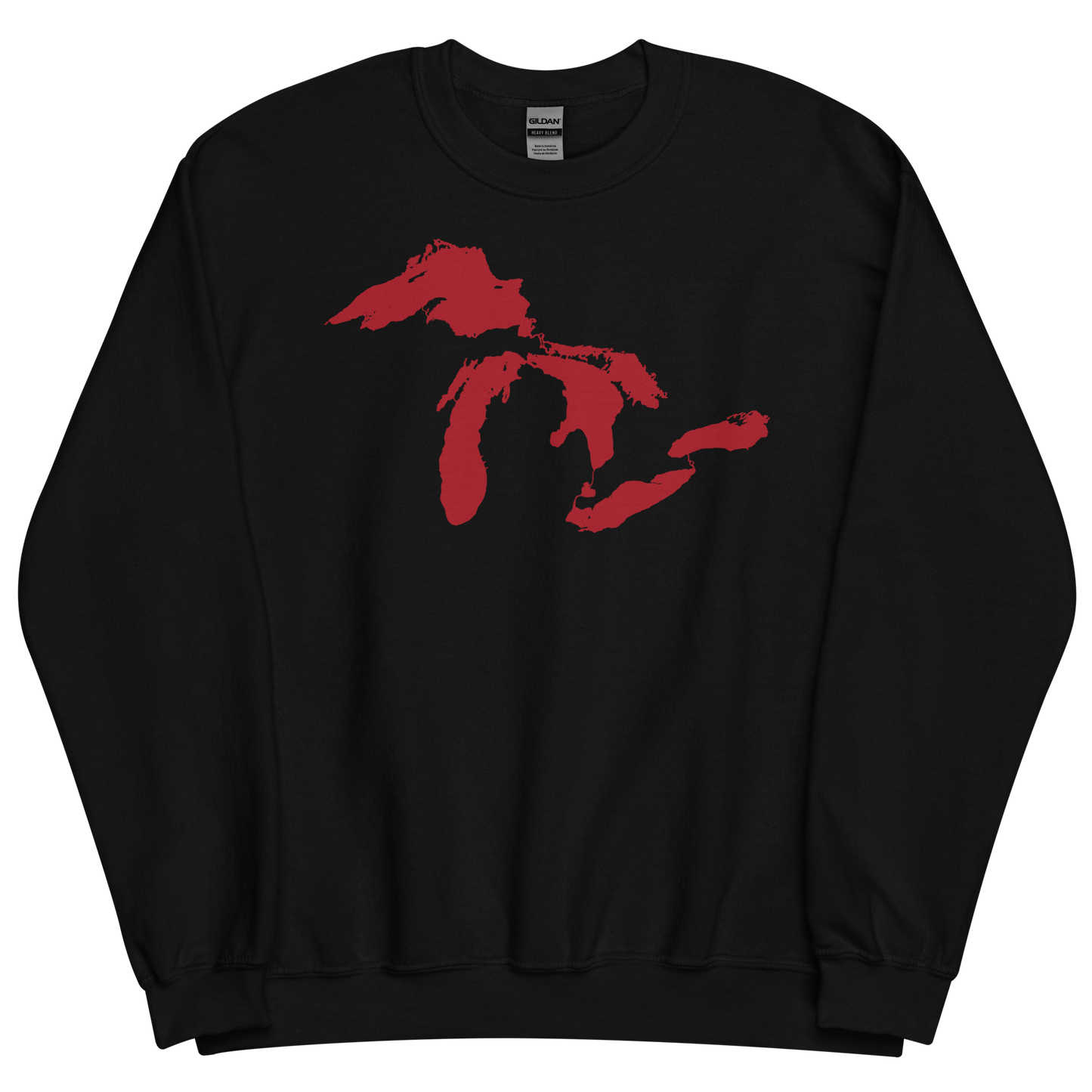 Great Lakes Sweatshirt | Unisex Standard - Thimbleberry Red