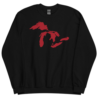 Great Lakes Sweatshirt | Unisex Standard - Thimbleberry Red