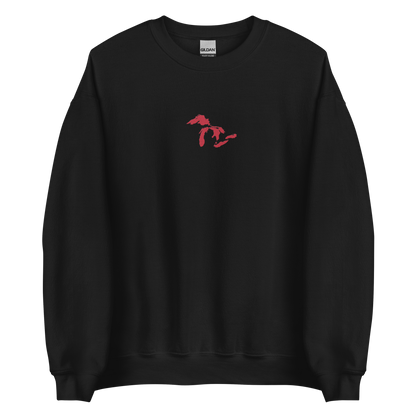 Great Lakes Sweatshirt | Unisex Standard - Lighthouse Red Emb.