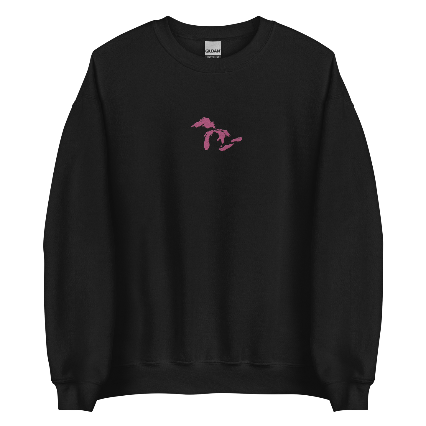 Great Lakes Sweatshirt | Unisex Standard - Apple Blossom Pink Emb.