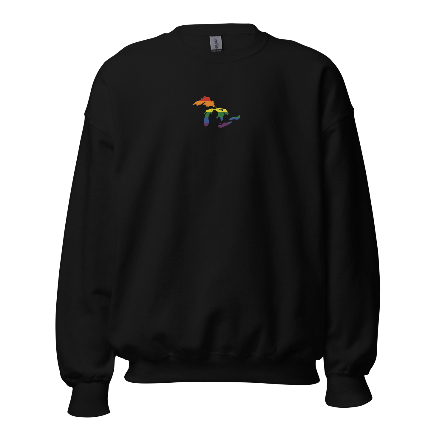 Great Lakes Sweatshirt | Unisex Standard - Rainbow Pride Emb.