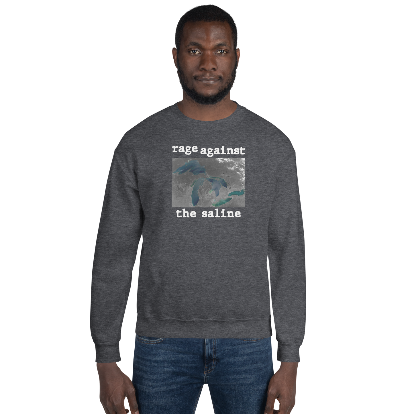 Great Lakes 'Rage Against the Saline' Sweatshirt | Unisex Standard