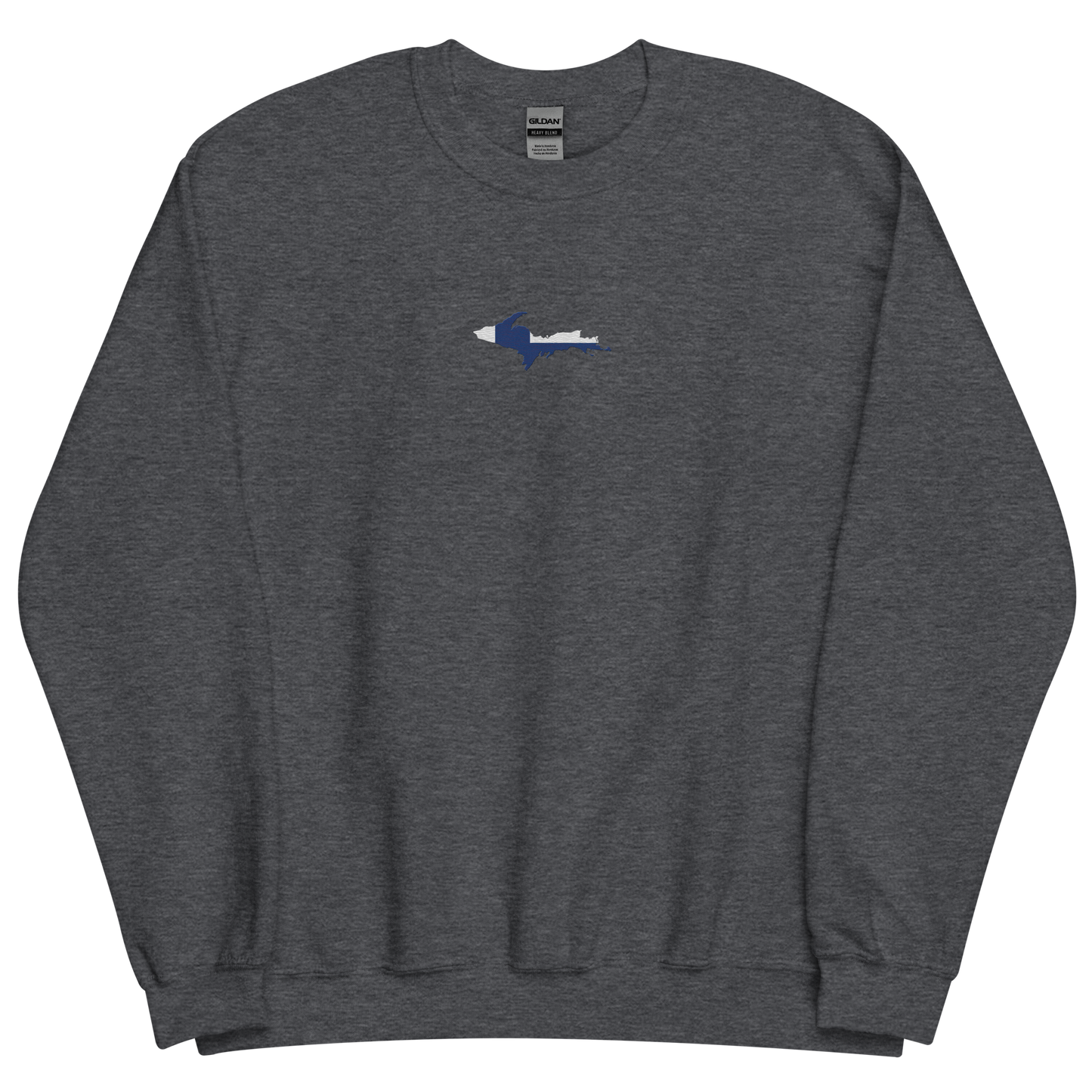 Michigan Upper Peninsula Sweatshirt (w/ Embroidered UP Finland Outline) | Unisex Standard