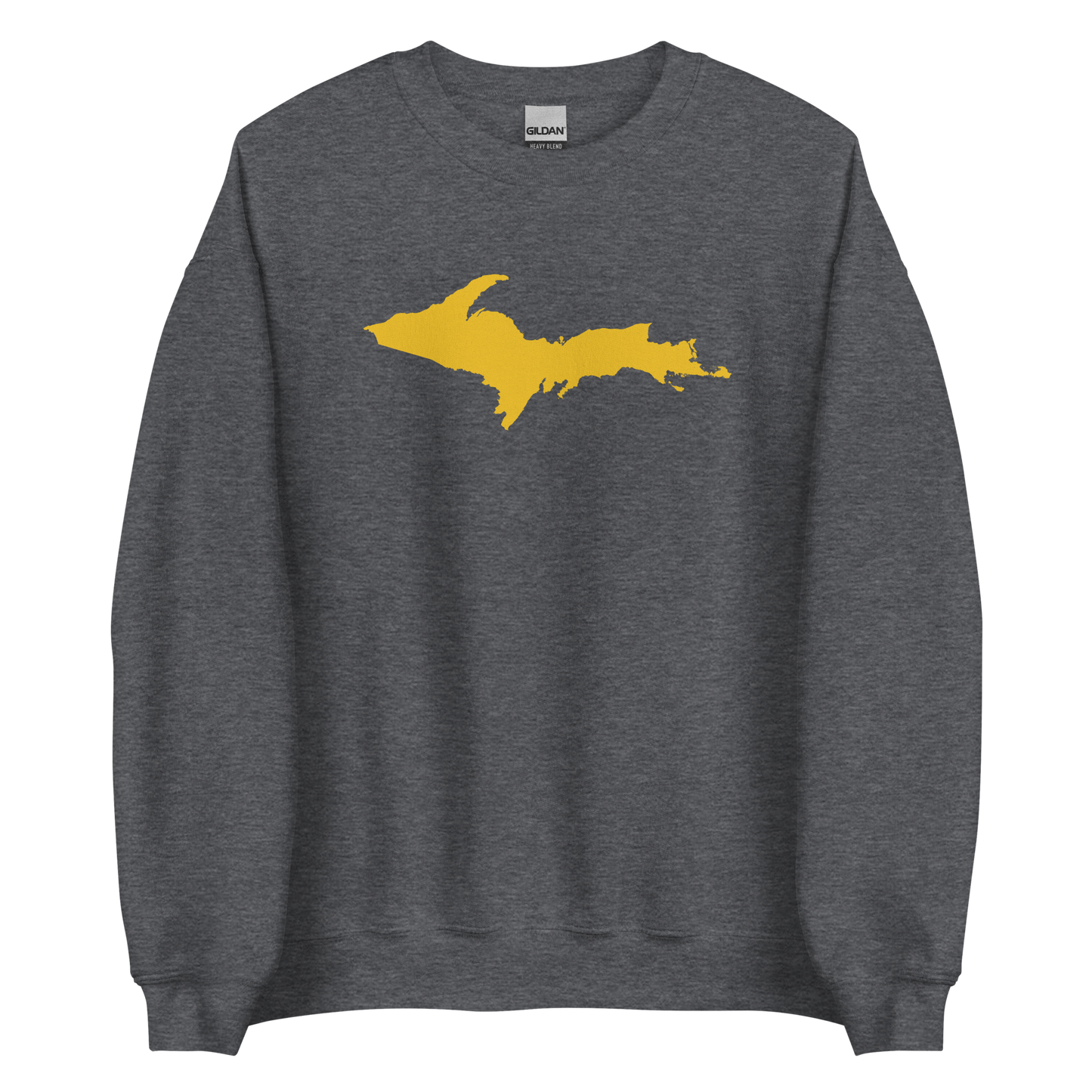 Michigan Upper Peninsula Sweatshirt (w/ Gold UP Outline) | Unisex Standard