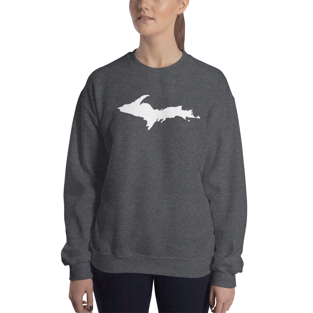 Michigan Upper Peninsula Sweatshirt (w/ UP Outline) | Unisex Standard