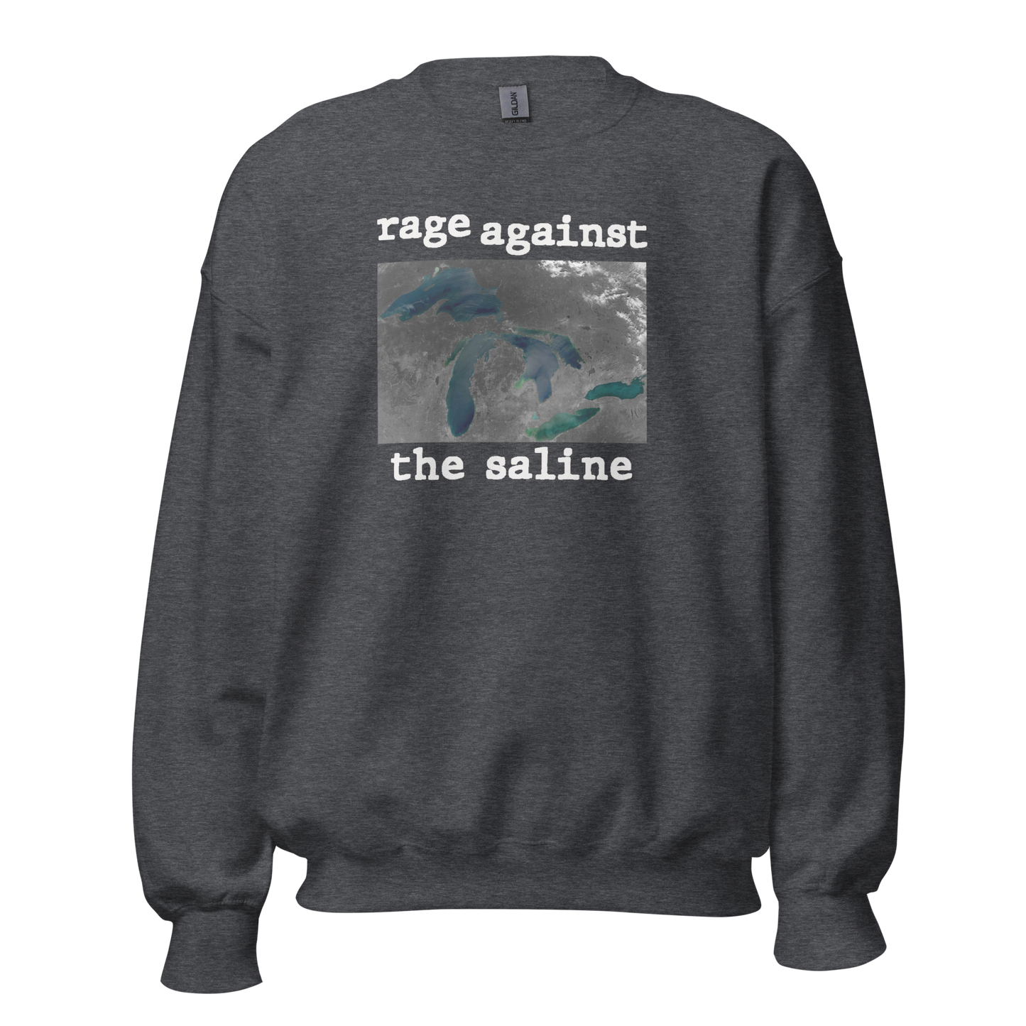 Great Lakes 'Rage Against the Saline' Sweatshirt | Unisex Standard