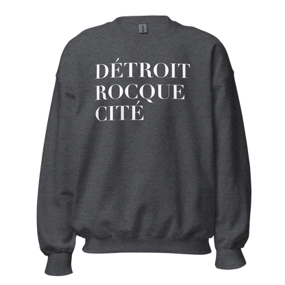 'Détroit Rocque Cité' Sweatshirt | Unisex Standard