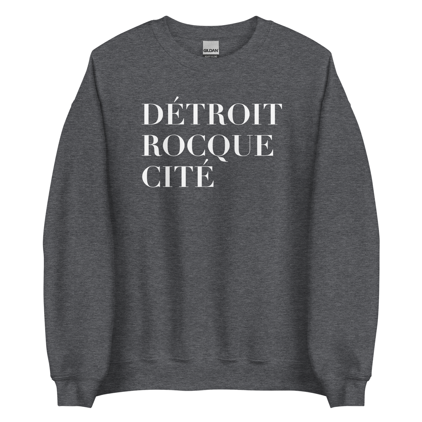 'Détroit Rocque Cité' Sweatshirt | Unisex Standard