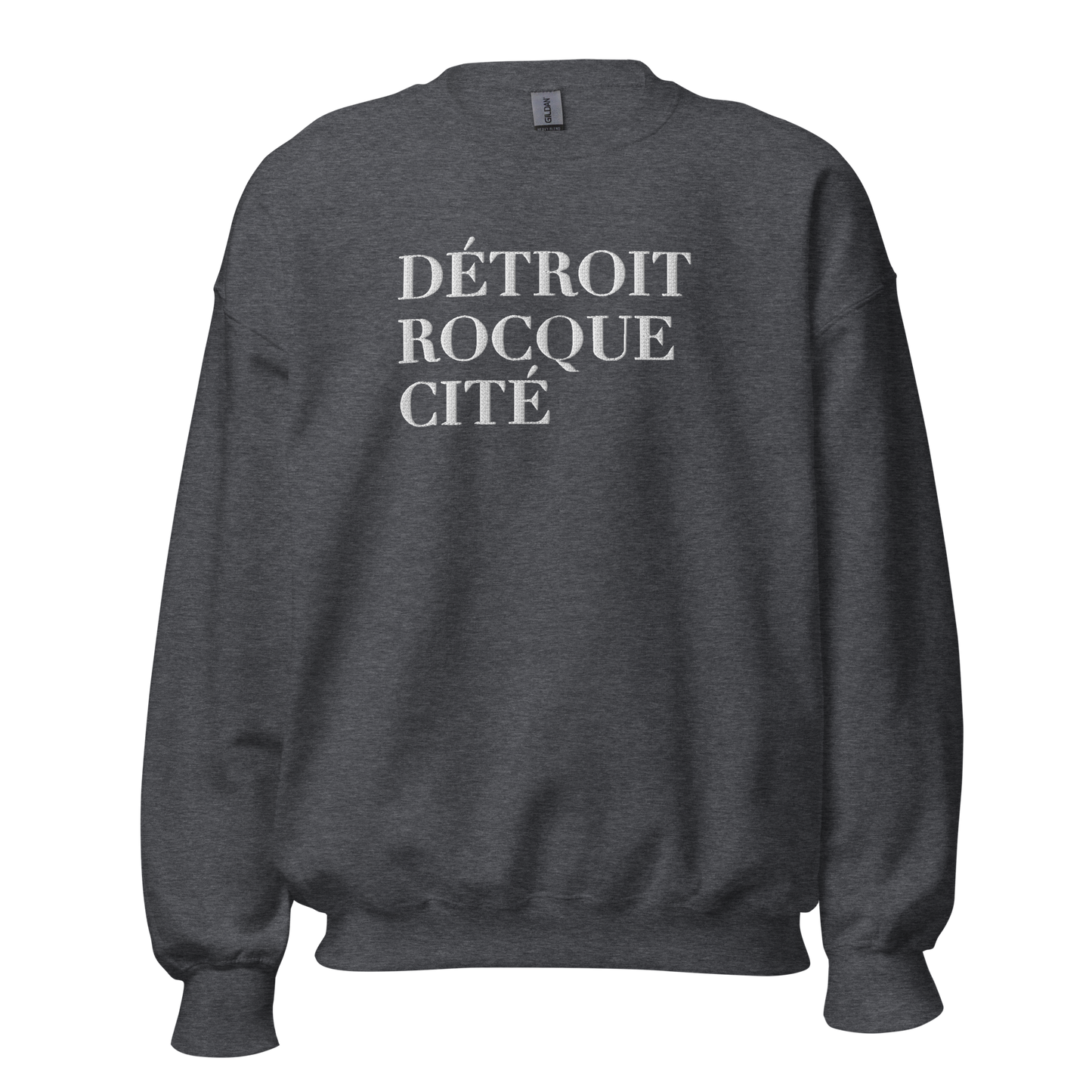 'Détroit Rocque Cité' Sweatshirt | Unisex Standard - Emb.