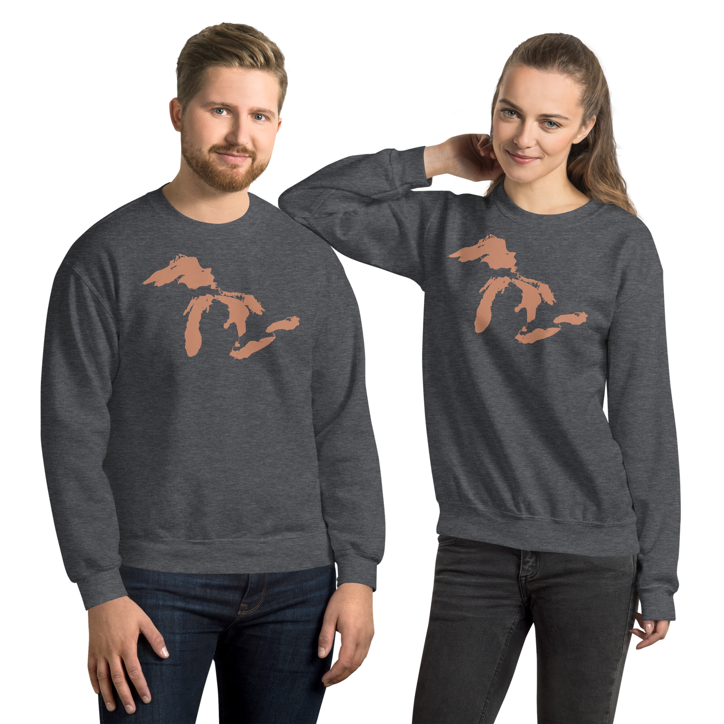 Great Lakes Sweatshirt | Unisex Standard - Copper