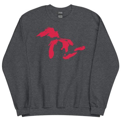 Great Lakes Sweatshirt | Unisex Standard - Lighthouse Red