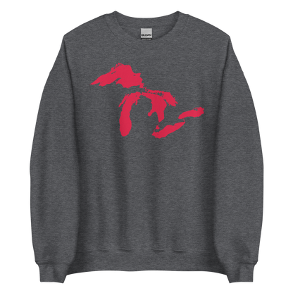 Great Lakes Sweatshirt | Unisex Standard - Lighthouse Red