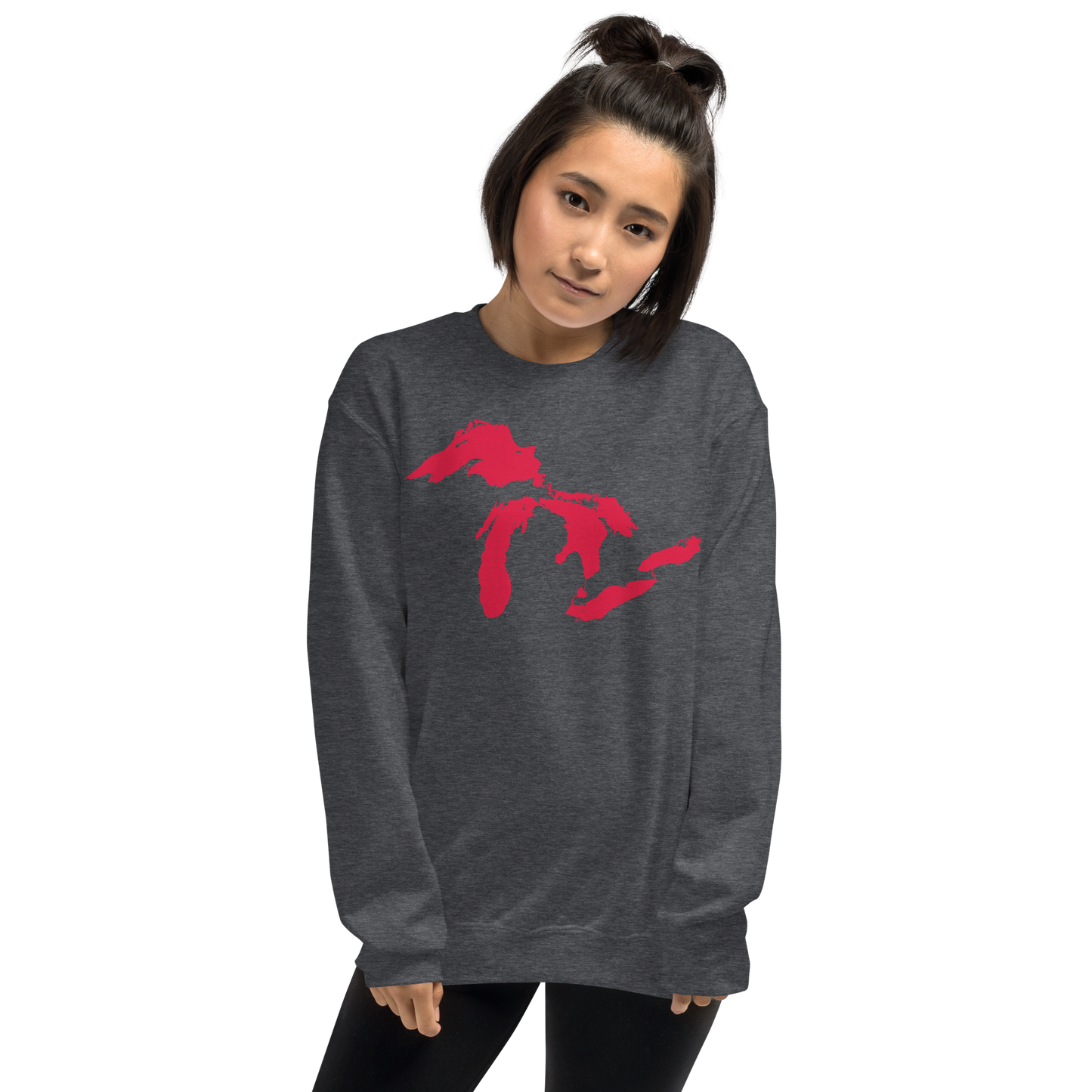 Great Lakes Sweatshirt | Unisex Standard - Lighthouse Red