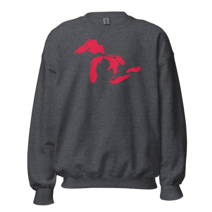 Great Lakes Sweatshirt | Unisex Standard - Lighthouse Red