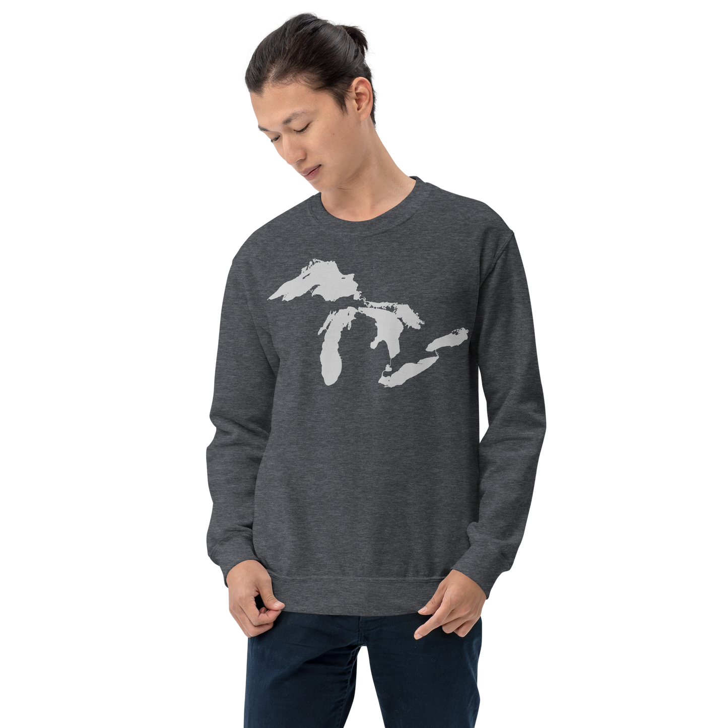 Great Lakes Sweatshirt | Unisex Standard - Platinum