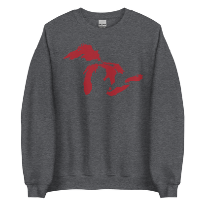 Great Lakes Sweatshirt | Unisex Standard - Thimbleberry Red