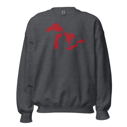 Great Lakes Sweatshirt | Unisex Standard - Thimbleberry Red