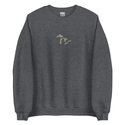 Great Lakes Sweatshirt | Unisex Standard - Petoskey Beige Emb.