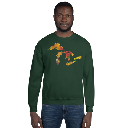 Great Lakes Sweatshirt | Unisex Standard - Fall Leaves Edition