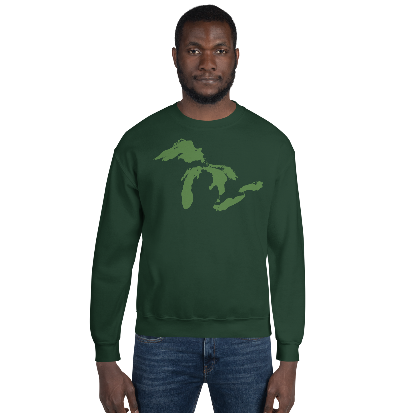 Great Lakes Sweatshirt | Unisex Standard - Pine Green