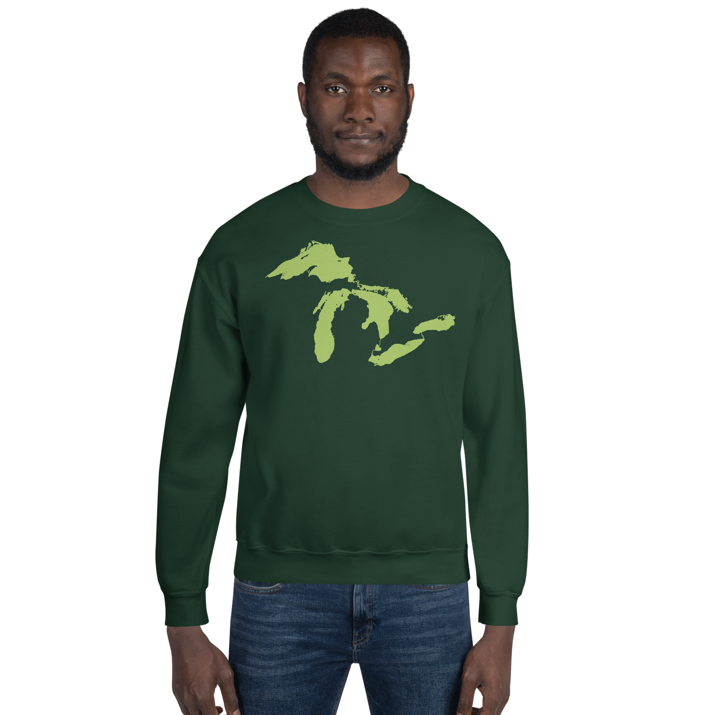 Great Lakes Sweatshirt | Unisex Standard - Gooseberry Green